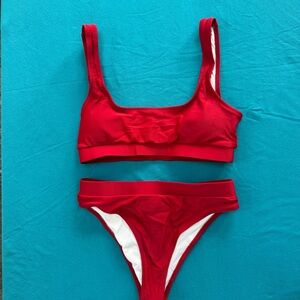 Red Bikini Set